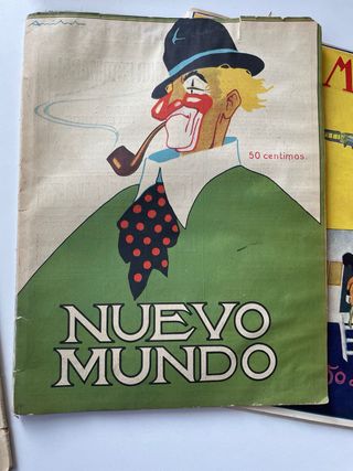 4 números de revista Nuevo Mundo