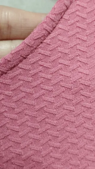 Vestido llamativo rosa Talla S