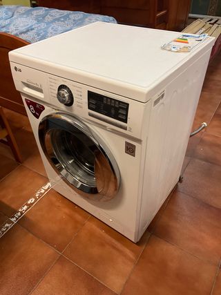 Lavadora LG 8kg Direct Drive Blanca
