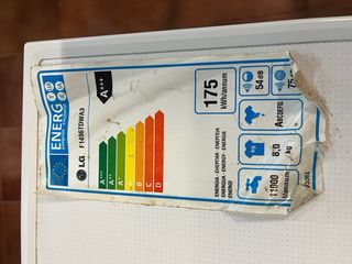 Lavadora LG 8kg Direct Drive Blanca