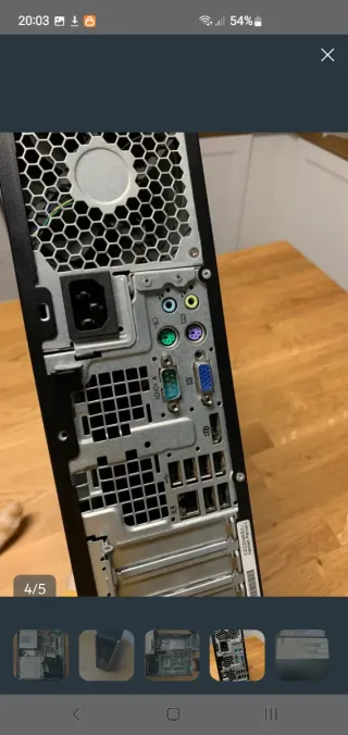 HP 8000 Elite SFF Ordenador Negro