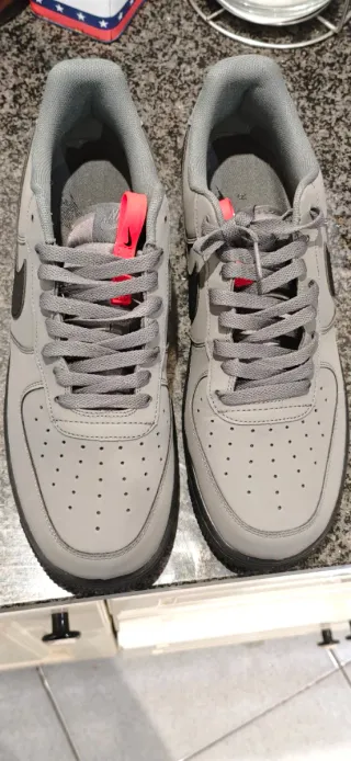 Nike Air Force 1 Low Gris/Negro Talla 47