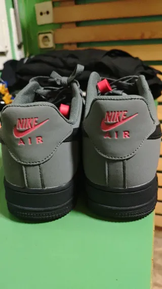 Nike Air Force 1 Low Gris/Negro Talla 47