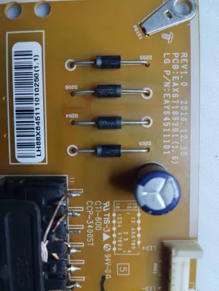 Despiece TV LG 49UJ634V