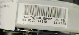 AIRBAG DELANTERO IZQUIERDO VOLKSWAGEN TIGUAN (5N2