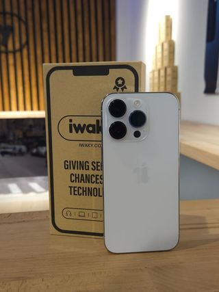 IPHONE 14 PRO 128GB ARGENTO 100% BATTERIA