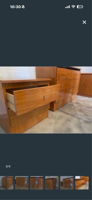 Mesitas de noche de madera