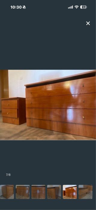 Mesitas de noche de madera