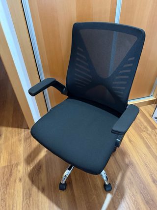 Silla Escritorio Ergonómica Negra
