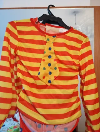 Disfraz infantil de Payaso Rayas y Lunares