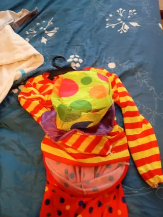 Disfraz infantil de Payaso Rayas y Lunares