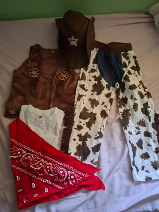 Disfraz Cowboy/Sheriff Niño/a 4-5 años
