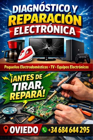 Reparacion de equipos electrónicos en Oviedo
