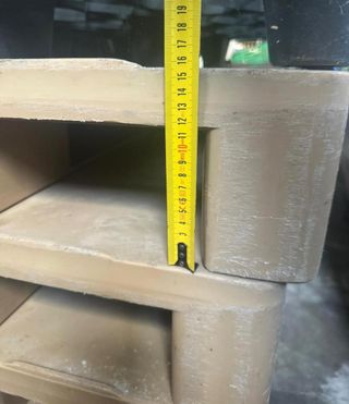 Palets de plástico 1200x800x150