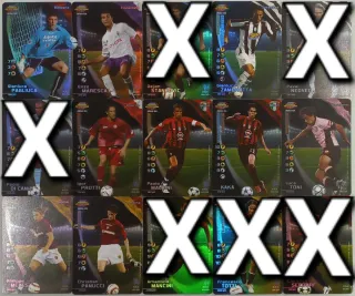 CARTE FOIL FOOTBALL CHAMPIONS 2004/2005