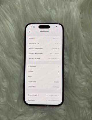 iPhone 16 128GB Morado