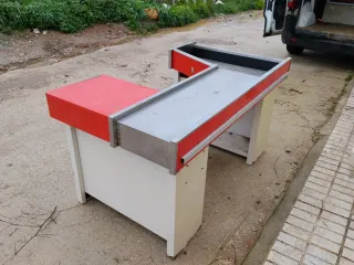 Mostrador de tienda L-shape con cajon