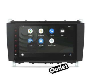 EV RADIO GPS ANDROID 12 MERCEDES W639 03-06 W203 00-04 W168