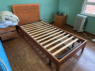 Cama individual 190x90 + Somier 180x90
