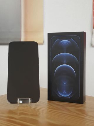 IPHONE 12 PRO MAX 256GB AZUL 100% BATERÍA