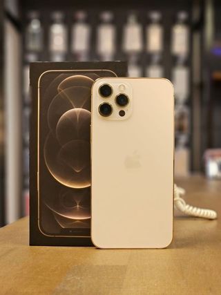 IPHONE 12 PRO MAX 128GB DORADO 100% BATERÍA