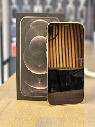 IPHONE 12 PRO MAX 128GB DORADO 100% BATERÍA