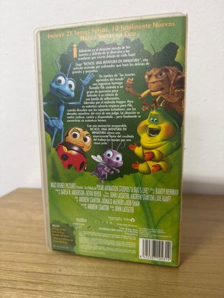 VHS Bichos Disney Pixar (Español)