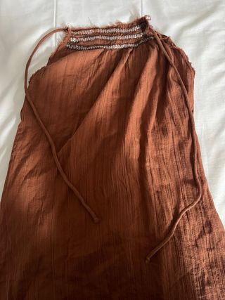 Vestido Verano Pull&Bear Marrón