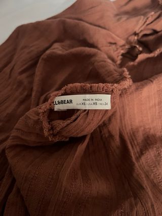 Vestido Verano Pull&Bear Marrón