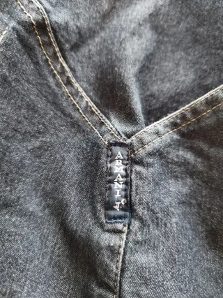 Gonna jeans Armani Jeans blu con tasca