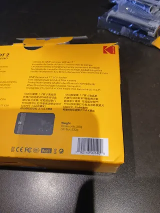 Cámara Kodak Mini Shot 2 Retro y cartucho