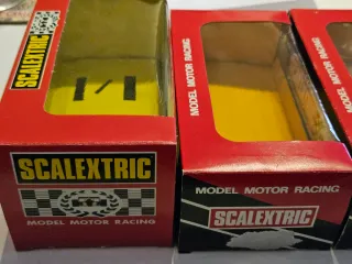 Cajas vacías Scalextric (4 unidades)