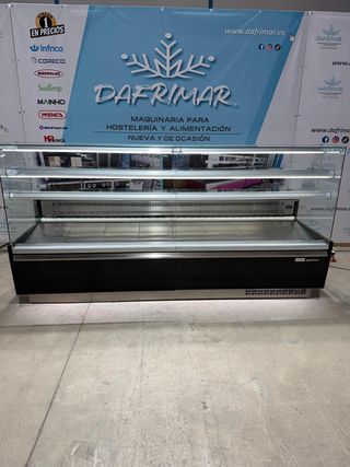 Vitrina refrigerada Infrico cristal recto seminuev