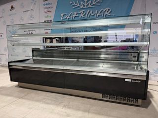 Vitrina refrigerada Infrico cristal recto seminuev