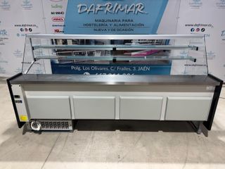 Vitrina refrigerada Infrico cristal recto seminuev