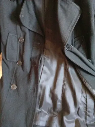 Abrigo Etxart & Panno/ Talla 36 Negro