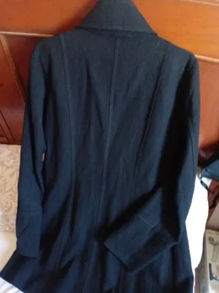 Abrigo Etxart & Panno/ Talla 36 Negro
