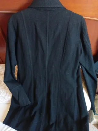 Abrigo Etxart & Panno/ Talla 36 Negro