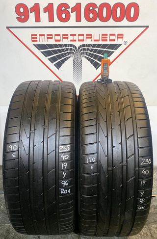235 40 19 Y HANKOOK RUEDA AL 90% VIDA UTIL
