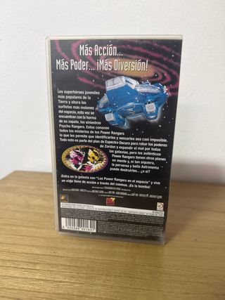 Power Rangers en el Espacio VHS
