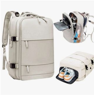 Mochila de viaje cabina beige