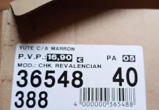 Zapatos Chika10 Mujer Beige y Marrón