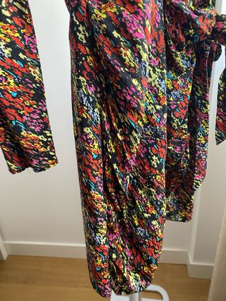 Vestido corto Zara estampado