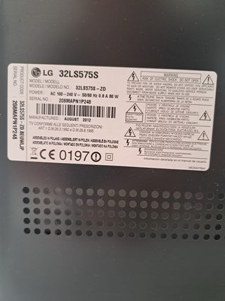 TV LG 32 pulgadas