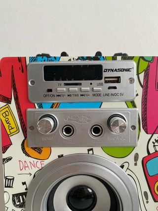 Altavoz Dynasonic Bluetooth c/Micrófono y Mando