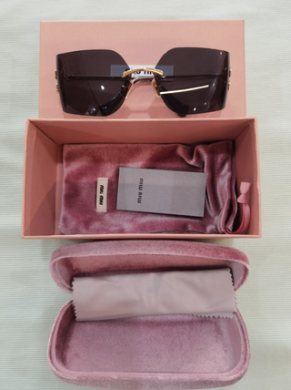 Gafas de sol Miu Miu MU54YS doradas