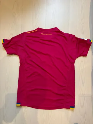 Camiseta UD Las Palmas Acerbis Rosa y Amarilla