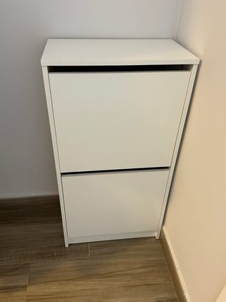 Zapatero Bissa Ikea 49x28x93cm Blanco