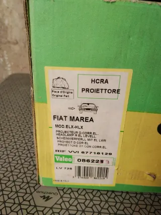 Faro derecho Fiat Marea