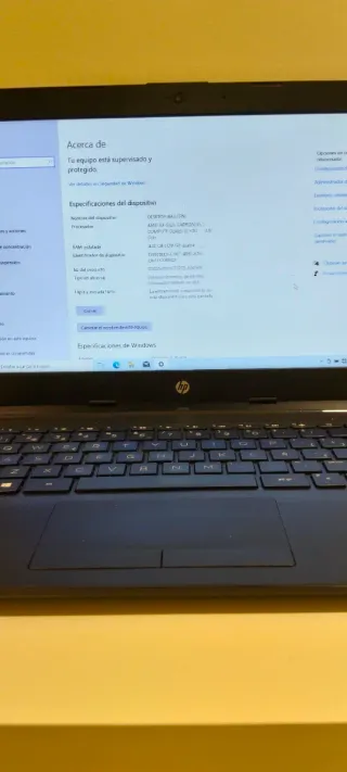 HP 14 Radeon Portátil Negro